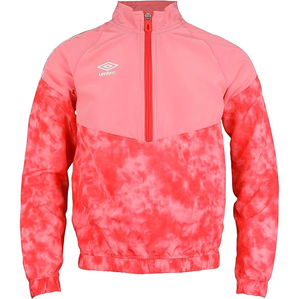 Amazon.com: Umbro Girls' Pullover 1/2 Zip Jacket, Black